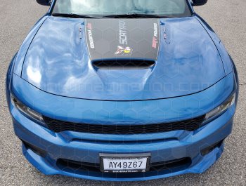 2015 Dodge Charger SRT Hellcat / SRT 392 / R/T Scat Pack Power Bulge Hood Decal