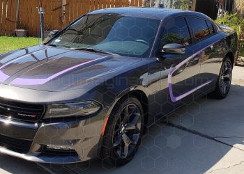2015 Dodge Charger Side Scallop Accent Stripes