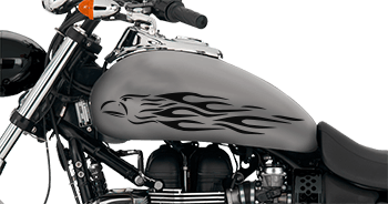 Image of Flaming Eagle FE3 Motorcycle Graphics
