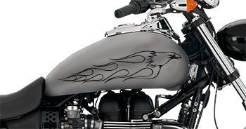 Image of Flaming Eagle FE4 Motorcycle Graphics