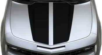 Image of OEM Style Hood Decal on the 2010 Chevy Camaro