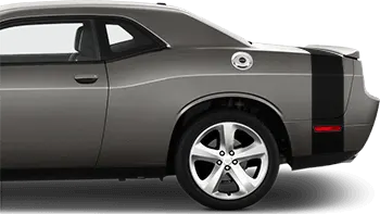Image of Rear Bumblebee Tail Stripes on the 2015 Dodge Challenger