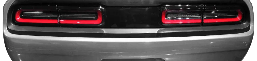 Dodge Challenger 2015 to 2023 Rear Fascia Blackout