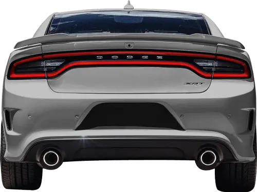 Dodge Charger 2015 to 2023 Rear License Plate Blackout Accents