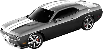 BUY and CUSTOMIZE Dodge Challenger - Rally Racing Dual Stripes Kit