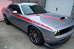 Picture of 2015 Dodge Challenger Full Length AAR Stripes Installed By Customer