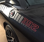 Picture of 2015 Dodge Challenger Full Length AAR Stripes Installed By Customer