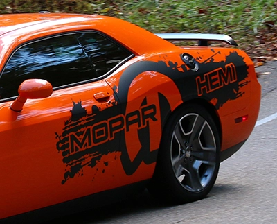 BUY and CUSTOMIZE Dodge Challenger - Drag Pack Splatter Stripes