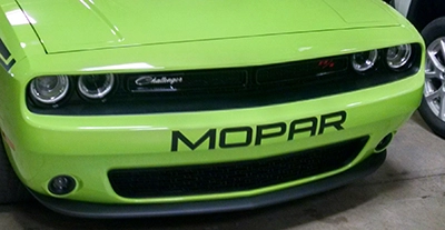 BUY and CUSTOMIZE Dodge Challenger - Front Bumper Text