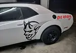 Picture of 2015 Dodge Challenger Rear Billboard Side Logos Installed By Customer