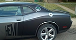 Picture of 2015 Dodge Challenger Rear Billboard Side Stripes Installed By Customer