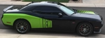 Picture of 2015 Dodge Challenger Rear Billboard Side Stripes Installed By Customer