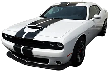 BUY and CUSTOMIZE Dodge Challenger - Rally Racing Dual Stripes Kit