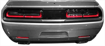 BUY and CUSTOMIZE Dodge Challenger - Rear Fascia Blackout