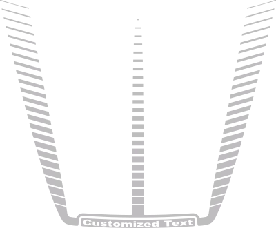 SRT-8 Hood Decals Graphic Design Style 15