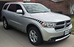 Picture of 2011 Dodge Durango Headlamp Trail Stripes Installed By Customer