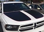 Picture of 2011 Dodge Durango Main Hood Decals Installed By Customer