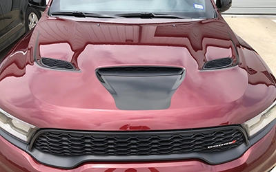 BUY and CUSTOMIZE Dodge Durango - SRT Power Bulge Hood Intake Blackout