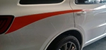 Picture of 2011 Dodge Durango Rear Spike Stripes Installed By Customer