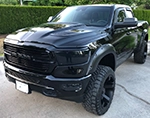 Picture of 2019 Dodge RAM 1500 Hood to Fender Hash Stripes Installed By Customer