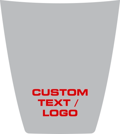 Hood Center Decals Graphic Design Style 01